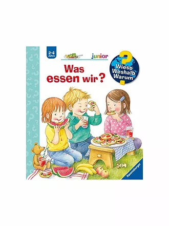 RAVENSBURGER | Buch - Wieso Weshalb Warum junior - Was essen wir Band 53 | 
